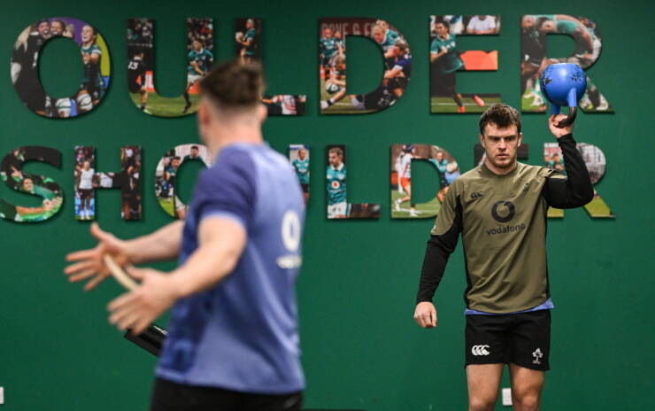 Ireland Training At The High Performance Centre