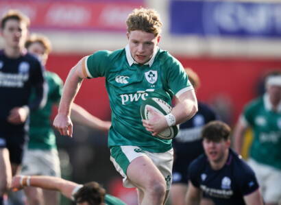 Seven-Try Finish Seals Triple Crown For Ireland U-20s