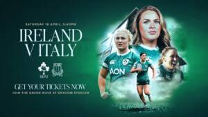 A link for tickets for the Ireland v Italy Guinness Women's Six Nations match in Galway