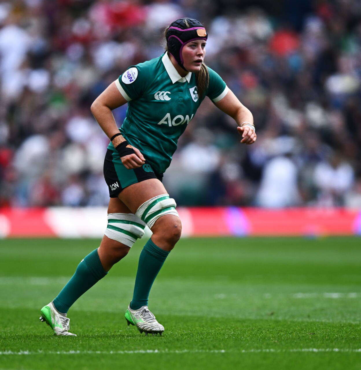 Fiona Tuite is pictured during the Ireland Women's first round clash with England
