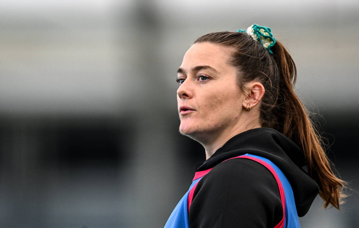 Jane Clohessy during a recent Ireland Women's training session