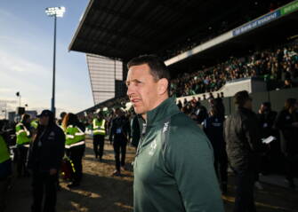 Ireland head coach Scott Bemand at Dexcom Stadium