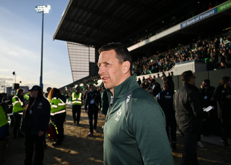 Ireland head coach Scott Bemand at Dexcom Stadium