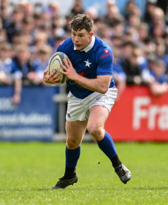 Mick O'Gara in semi-final action for St. Mary's College