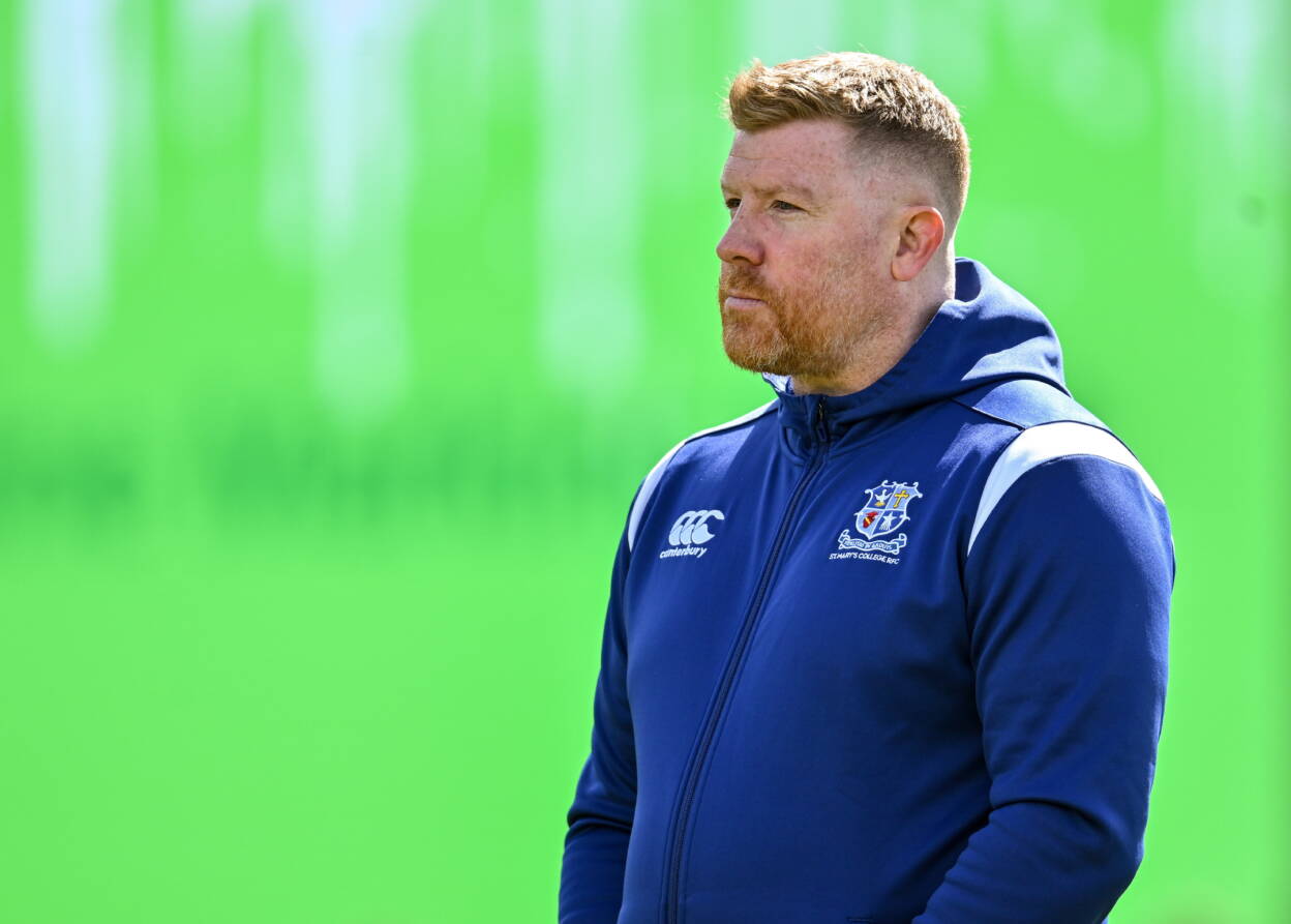 St. Mary's College head coach Mark McHugh