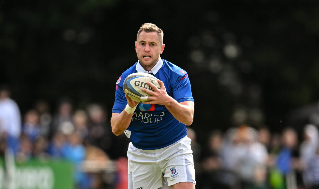 St. Mary's College captain Conor Dean in semi-final action