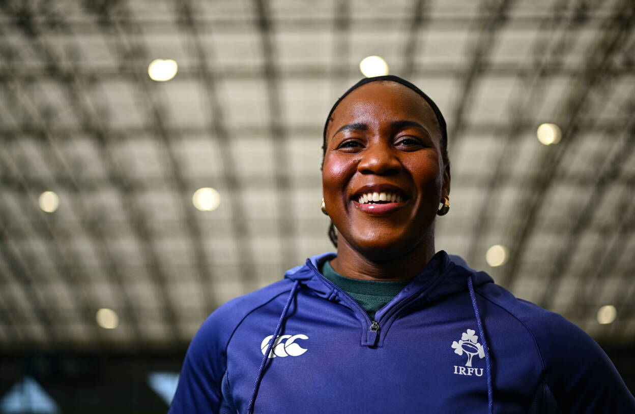 Linda Djougang during the Ireland media day this week