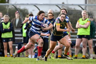 Maeve Óg O'Leary makes a break during the recent semi-final