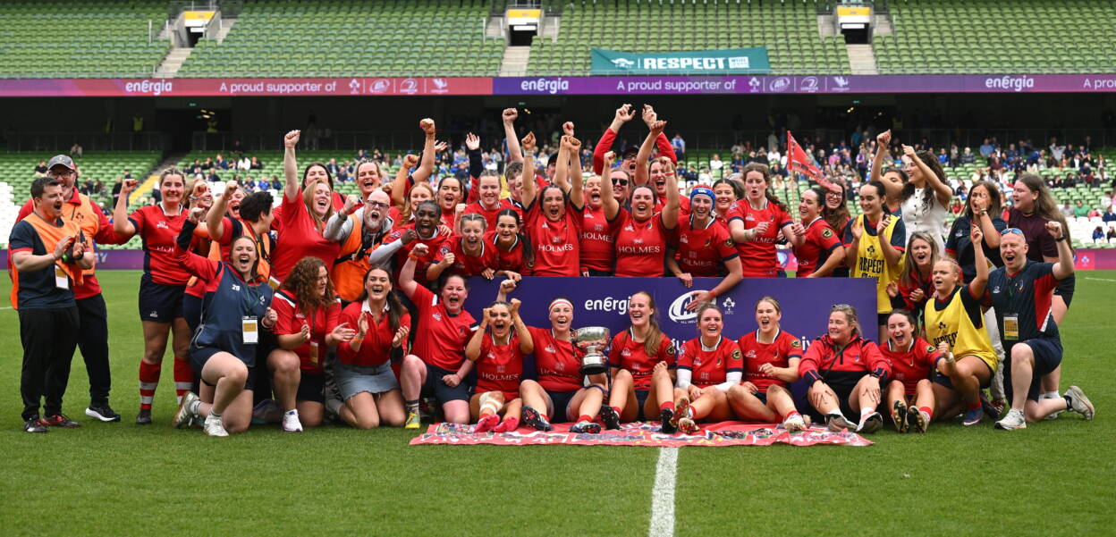 It was celebration time for UL Bohs on the pitch