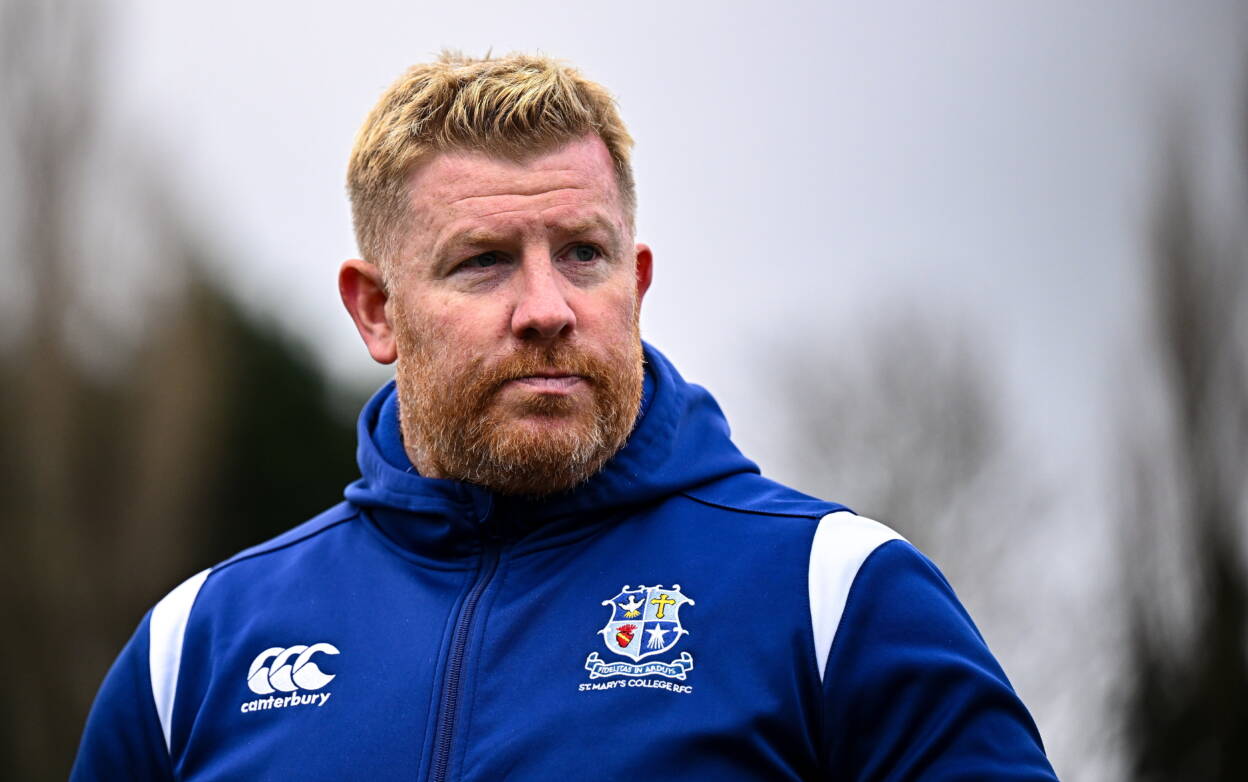 St. Mary's College head coach Mark McHugh