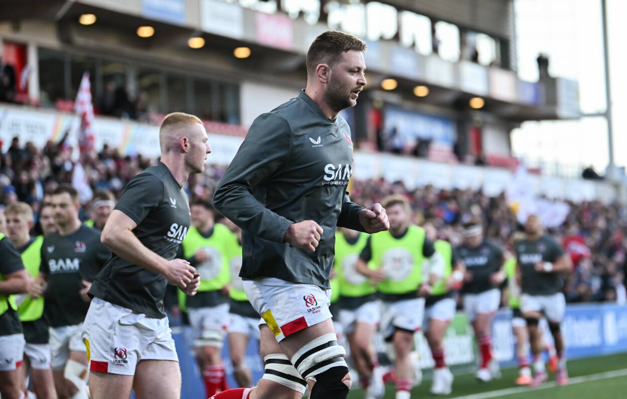 Iain Henderson during the warm-up before Ulster's recent game against Leinster