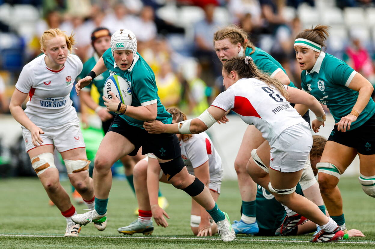 Beth Buttimer scored two tries off the bench for the Ireland U-21s