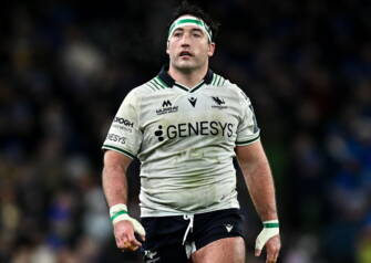 Connacht's long-serving prop Denis Buckley