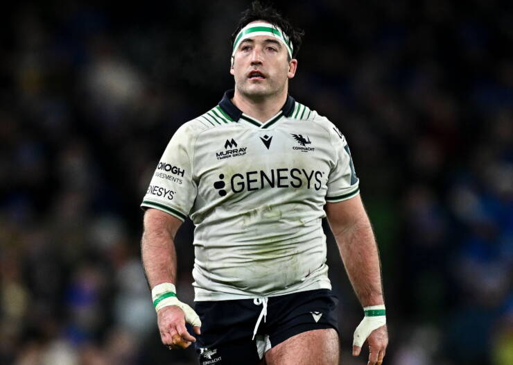 Connacht's long-serving prop Denis Buckley