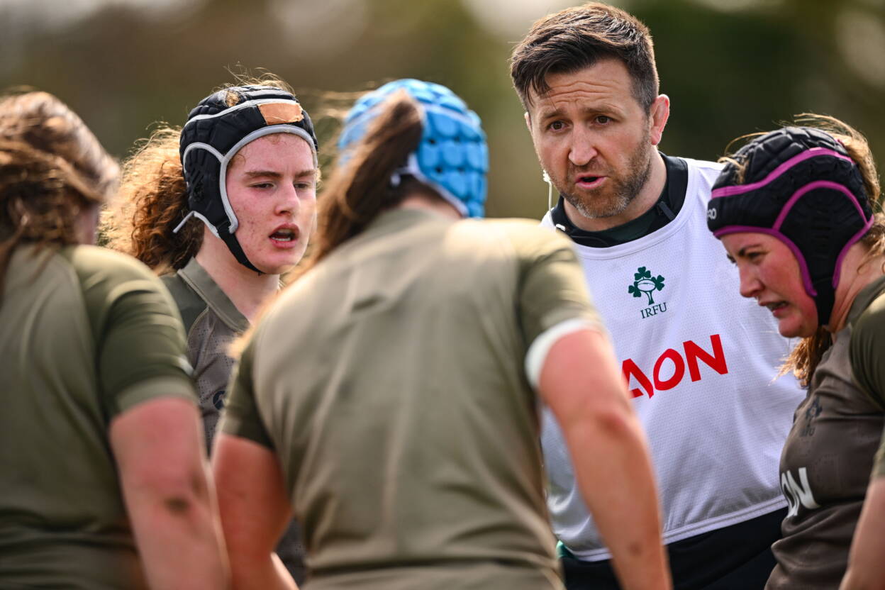 Ireland forwards coach Alan O'Connor