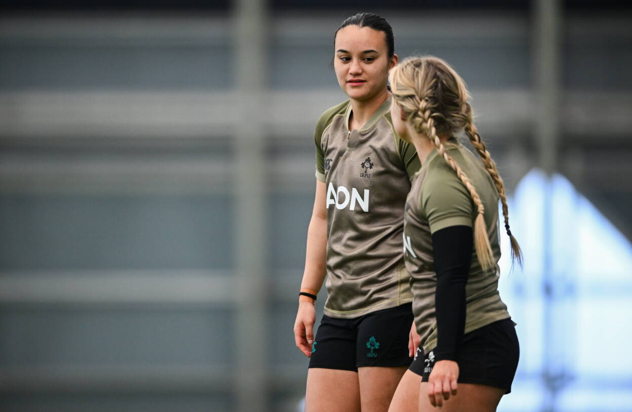 Nancy McGillivray with Aoife Dalton