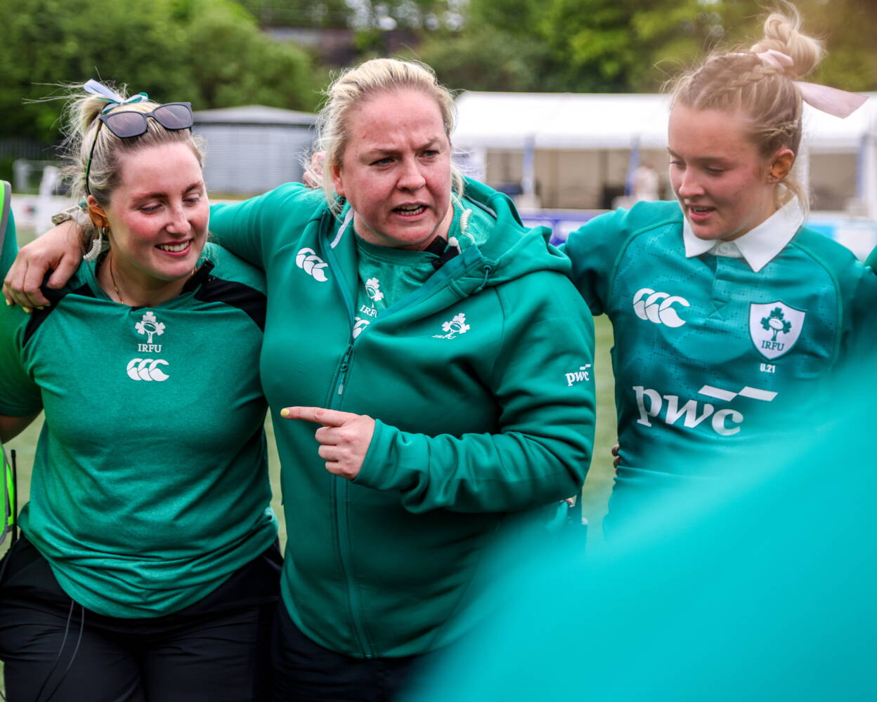 Ireland Under-21 head coach Niamh Briggs