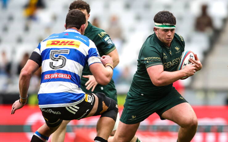Connacht prop Billy Bohan in action against the DHL Stormers