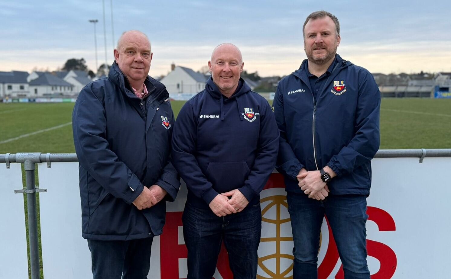 Banbridge's Gareth Bronte, Neil Doak, and Marc Eadie