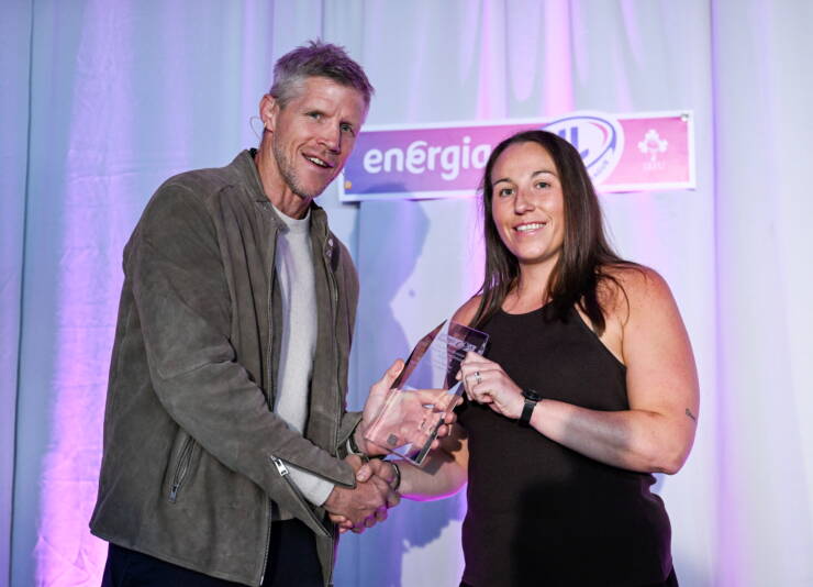 Simon Eastery and Chloe Pearse at the Awards Night