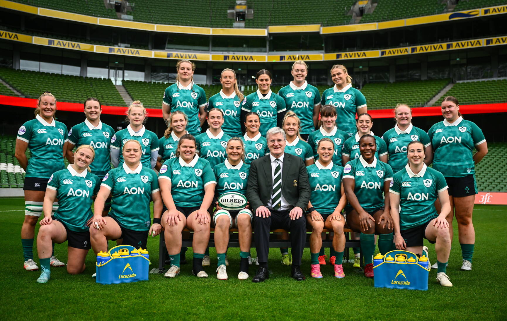 The Ireland team