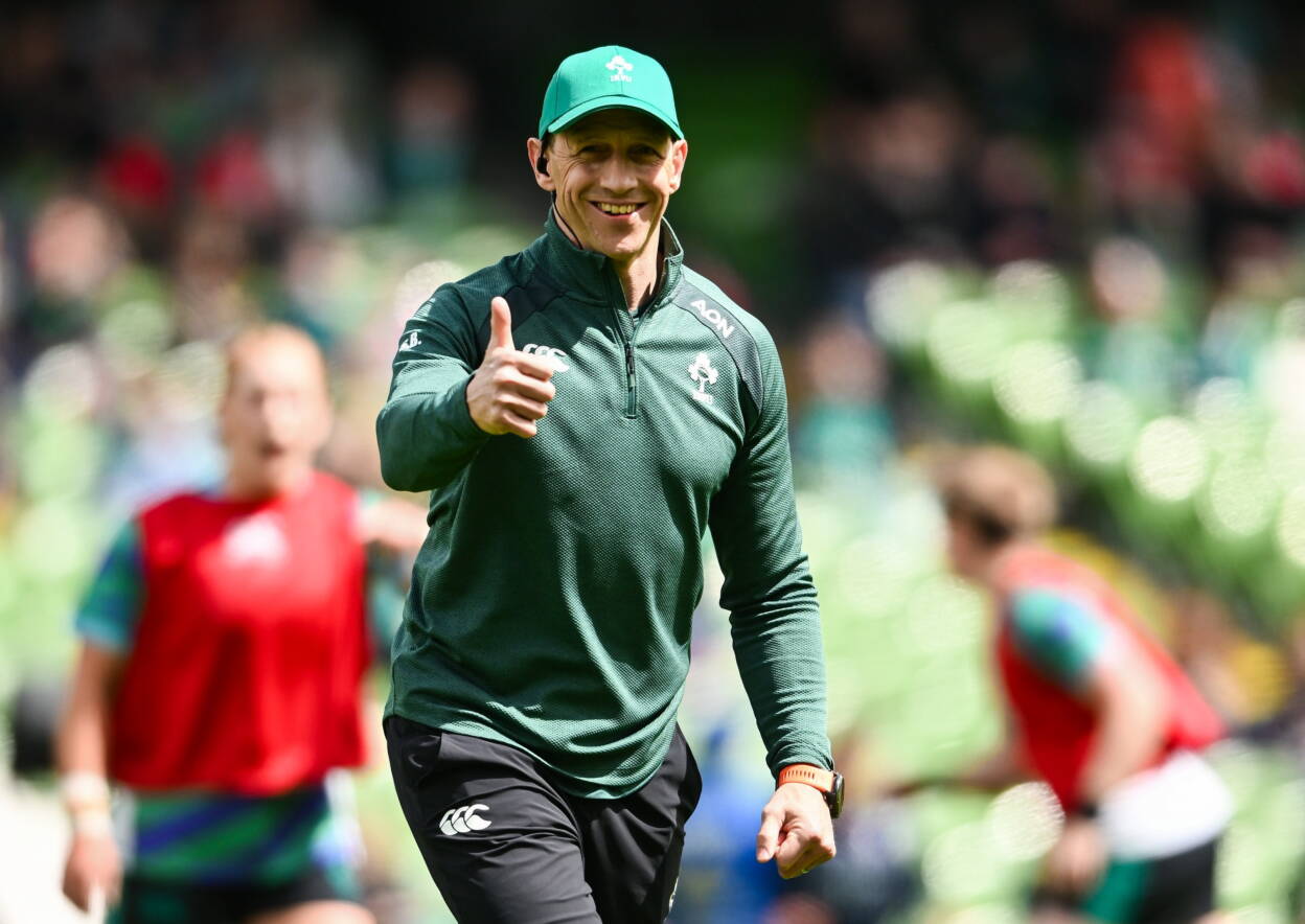 Ireland head coach Scott Bemand
