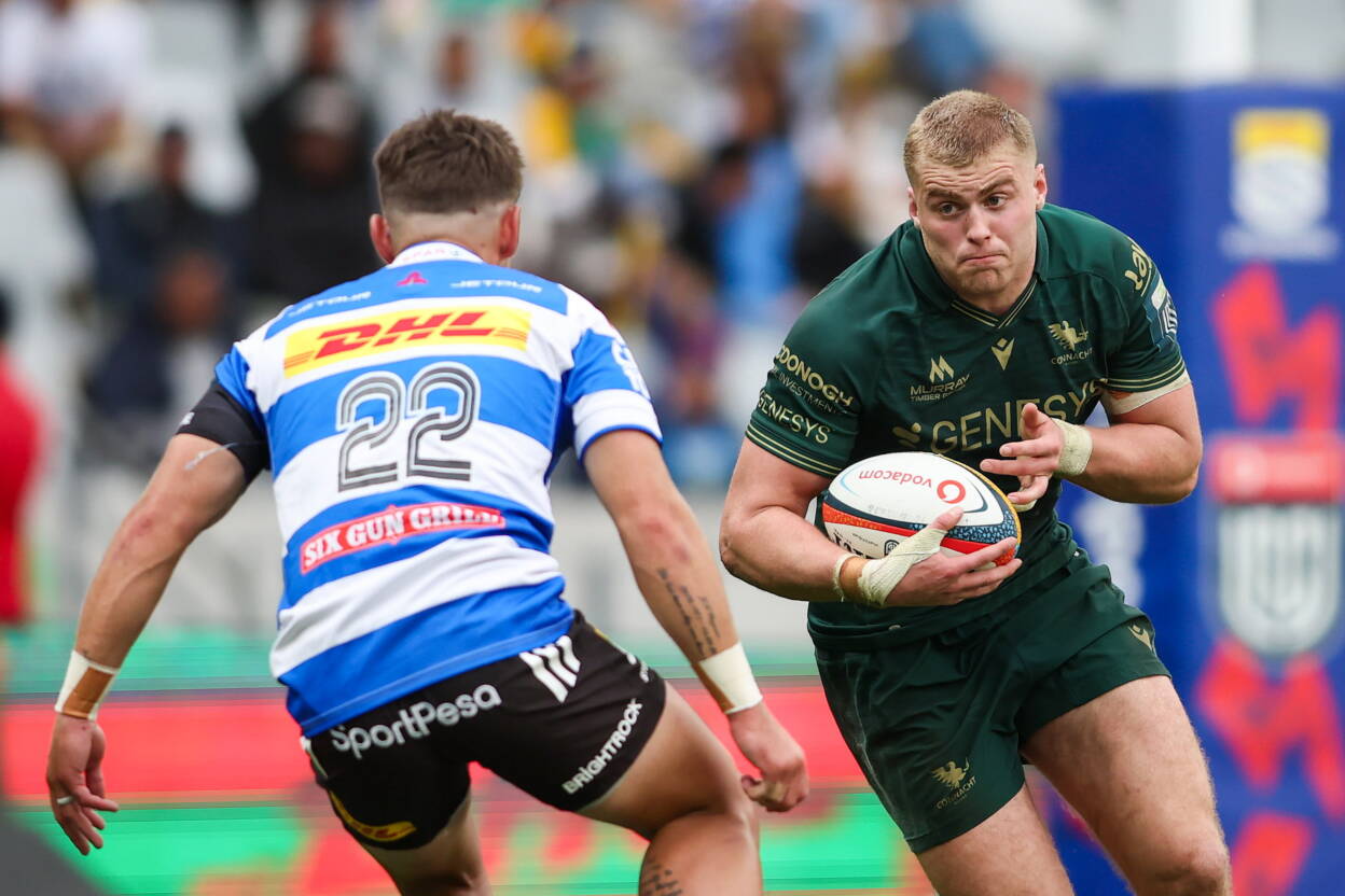 Connacht centre Hugh Gavin in action against the DHL Stormers