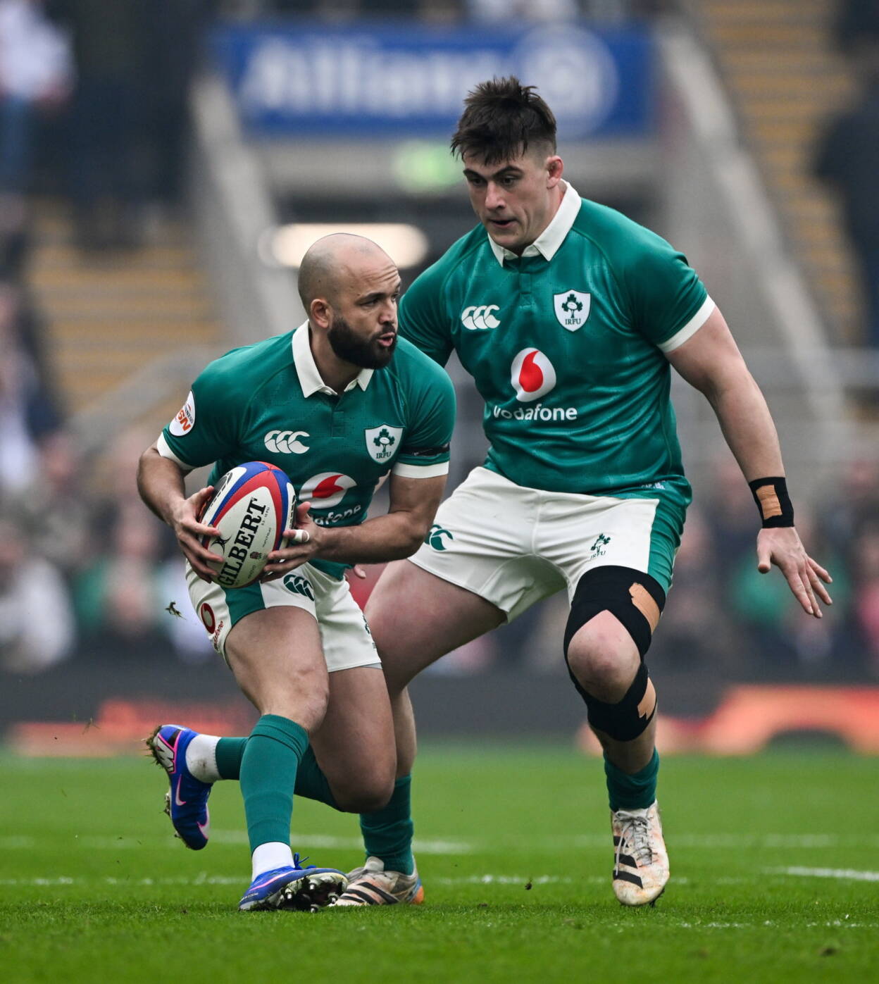 Ireland's Jamison Gibson-Park and Dan Sheehan