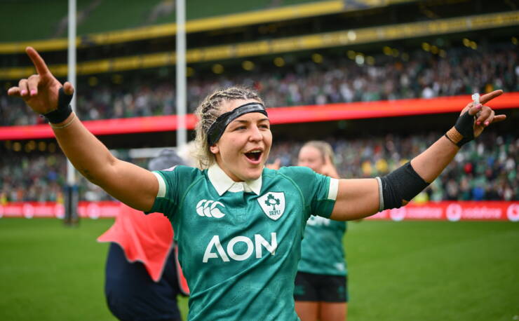 Erin King captained Ireland to three bonus point wins at home